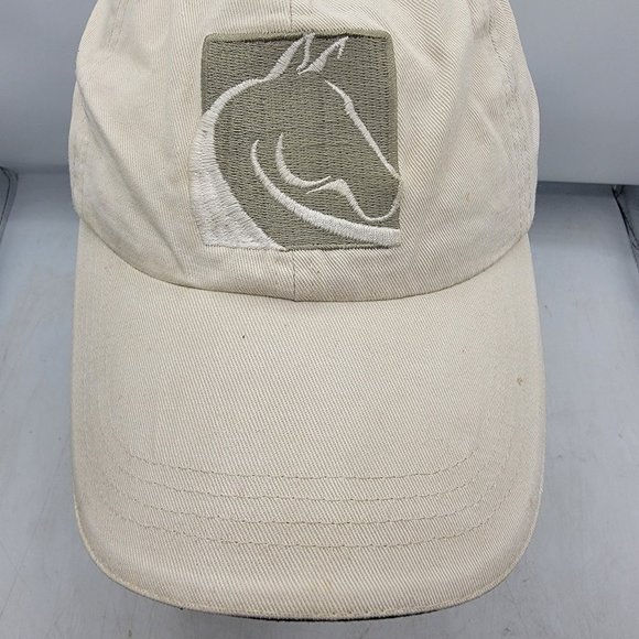 San Dieguito Equine Group Port Authority White Hat Cap Casual Comfort Outdoors - Picture 5 of 9